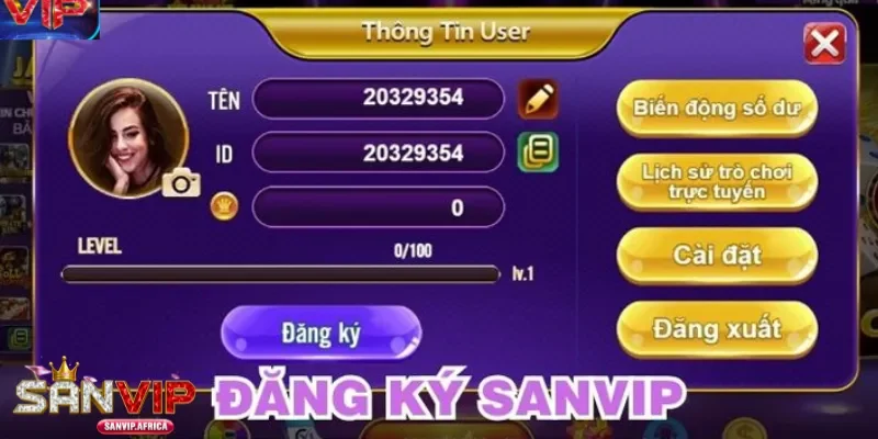 Những lợi ích khi sở hữu tài khoản SANVIP