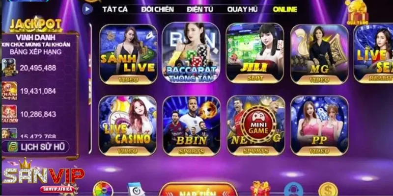 Chương trình khuyến mãi và ưu đãi SANVIP